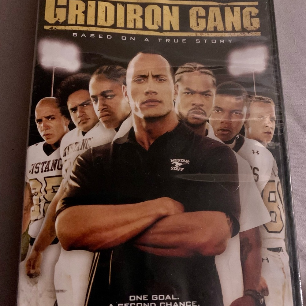 DVD 📀 Dwayne “The Rock” Johnson GRIDIRON GANG• NWT •